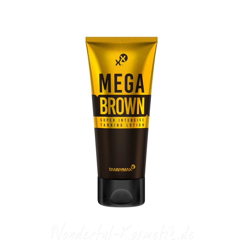 Tannymaxx Mega Brown Super Intensive Tanning Lotion Für Sonne und Solarium 200ml 3801010000