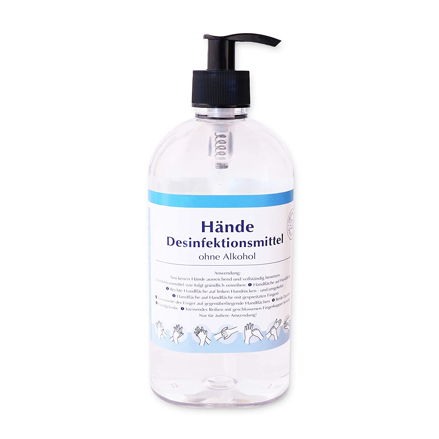 Händedesinfektionsmittel, 500ml im Spender