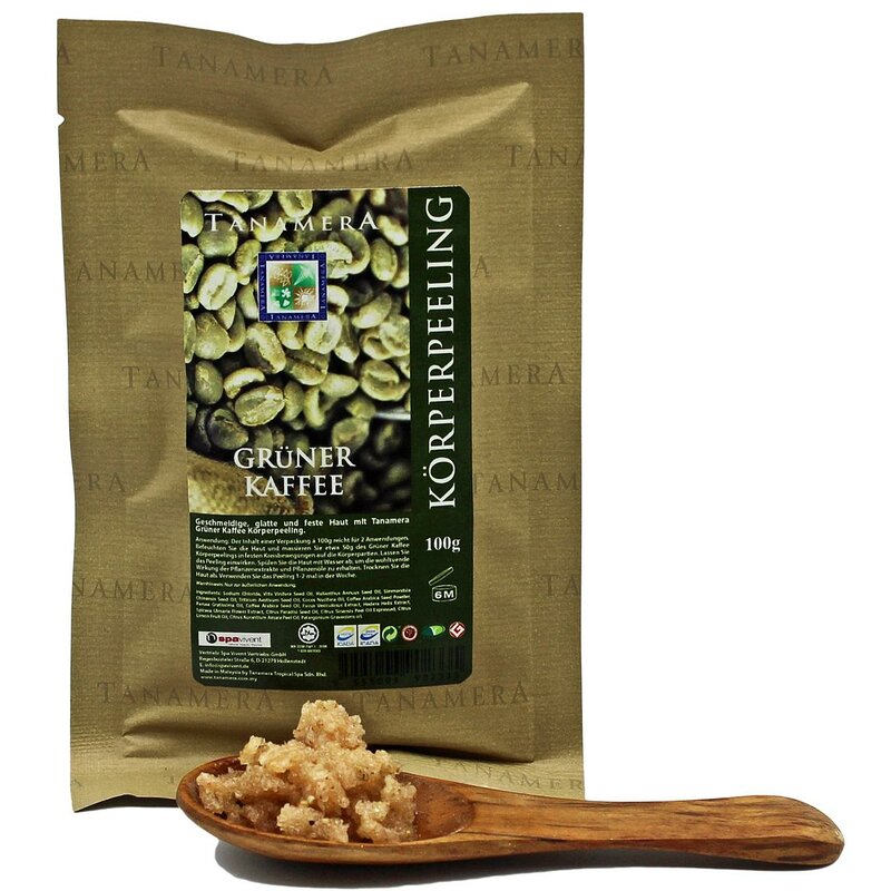 Tanamera® Grüner Kaffee Körperpeeling, 100g