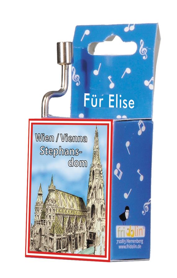 Fridolin Spieluhr, Wien, Stephansdom, Zauberflöte, Mozart Nr. 99055