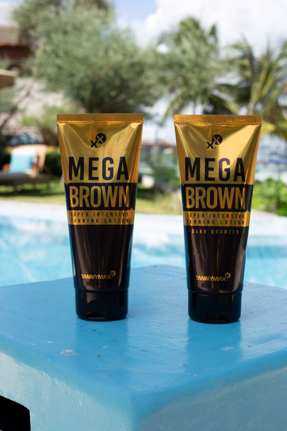 Tannymaxx Mega Brown Super Intensive Tanning Lotion + Dark Bronzer Für Sonne und Solarium 200ml 3802010000