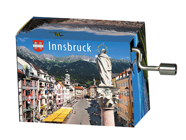 Fridolin Spieluhr, Innsbruck, Statue, Zauberflöte, Mozart Nr. 99107